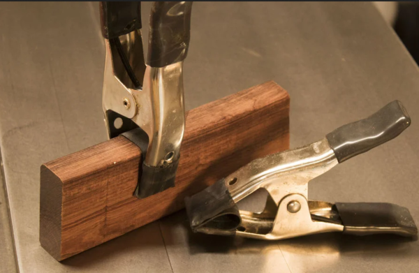 Turning spring clamps into bendy clamps.